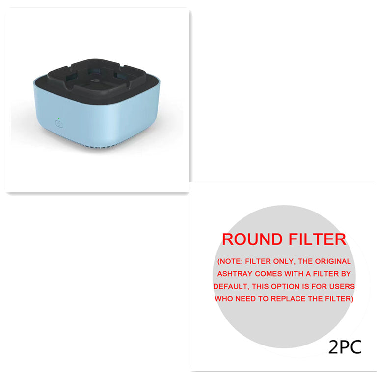 Portable Smoke-Removing Air Purifier Ashtray for Cars