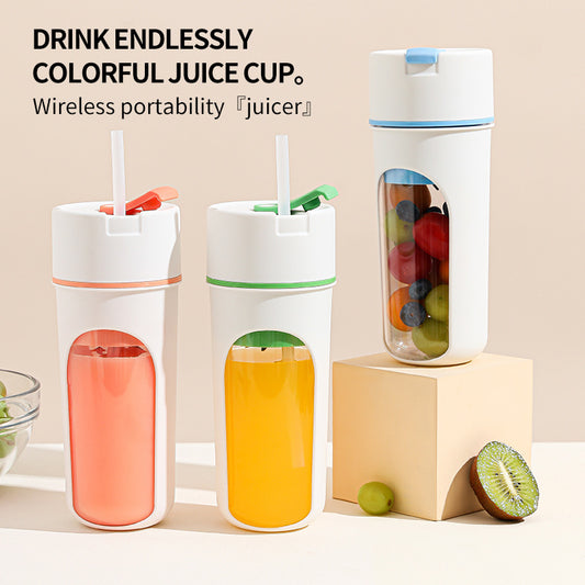 Wireless Electric Juicer with USB Charging, Blender, Mixer