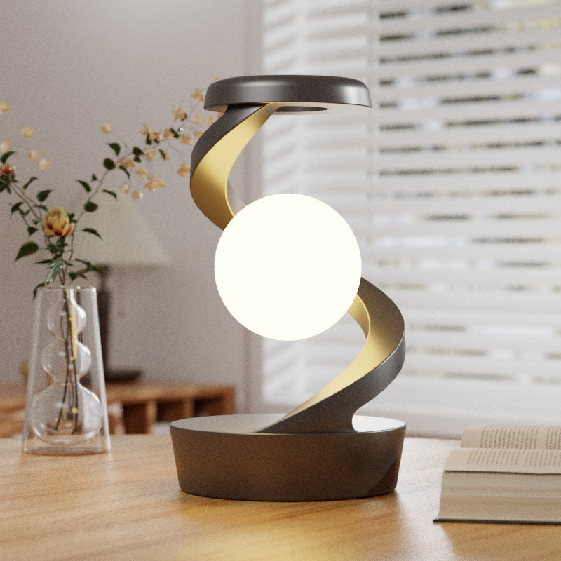 Rotating Desk Lamp With Phone Wireless Charging