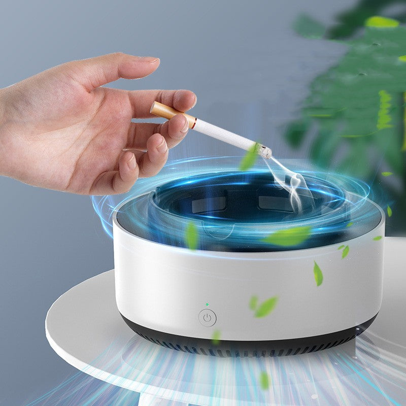 Portable Smoke-Removing Air Purifier Ashtray for Cars