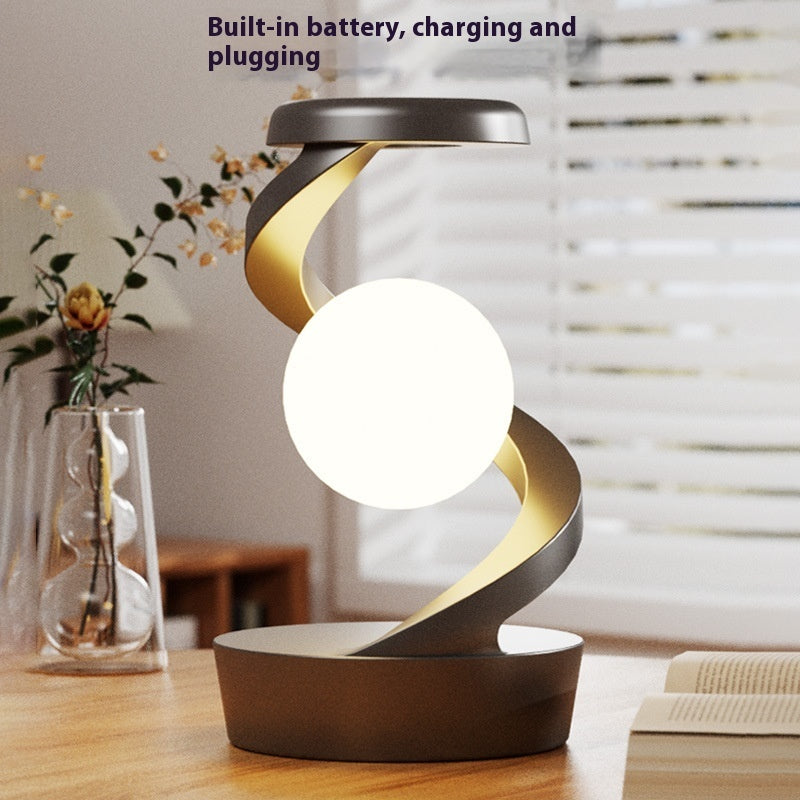 Rotating Desk Lamp With Phone Wireless Charging