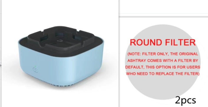 Portable Smoke-Removing Air Purifier Ashtray for Cars